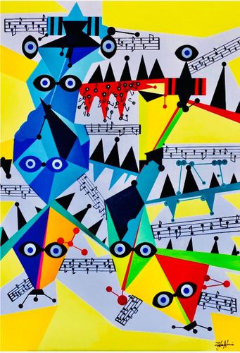 quadri DISC0 MUSIC